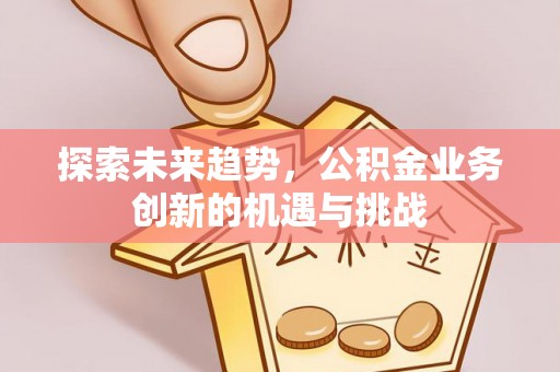 农安探索未来趋势，公积金业务创新的机遇与挑战