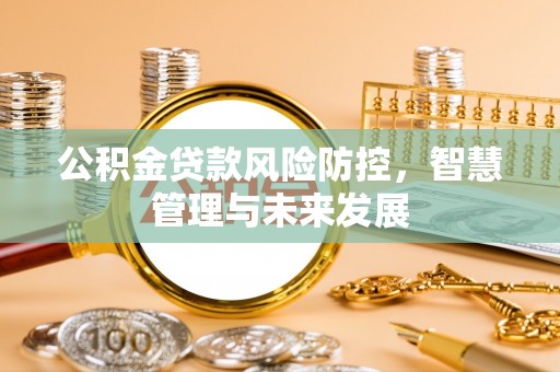 农安公积金贷款风险防控，智慧管理与未来发展
