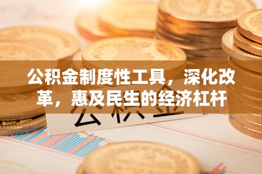 农安公积金制度性工具，深化改革，惠及民生的经济杠杆