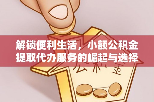 农安解锁便利生活，小额公积金提取代办服务的崛起与选择