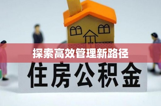 农安探索高效管理新路径
