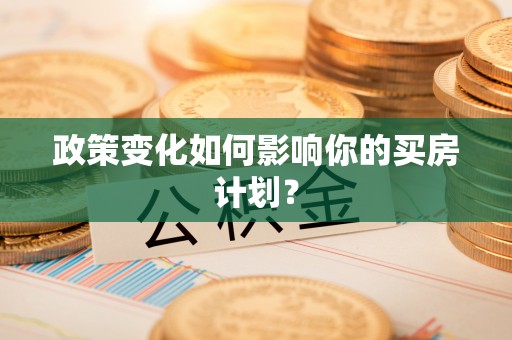 农安政策变化如何影响你的买房计划？