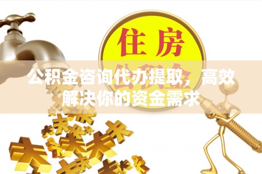 农安公积金咨询代办提取，高效解决你的资金需求