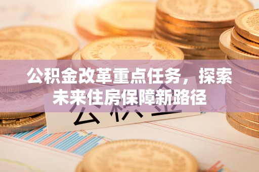 农安公积金改革重点任务，探索未来住房保障新路径