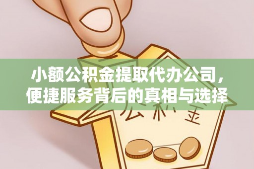 农安小额公积金提取代办公司，便捷服务背后的真相与选择