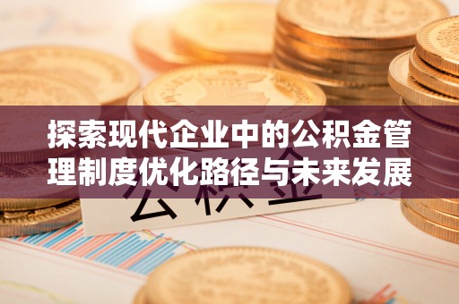 农安探索现代企业中的公积金管理制度优化路径与未来发展