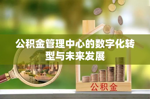 农安公积金管理中心的数字化转型与未来发展