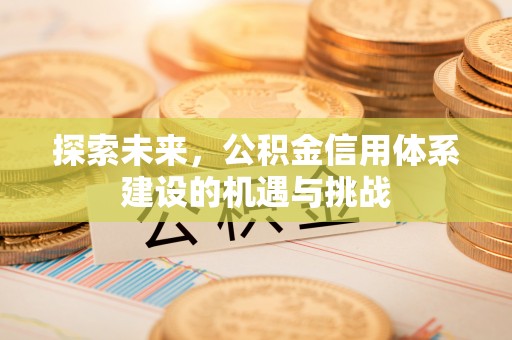 农安探索未来，公积金信用体系建设的机遇与挑战