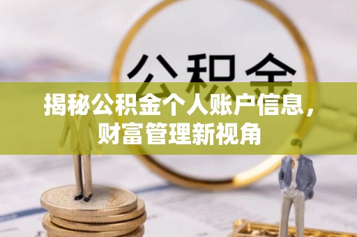 农安揭秘公积金个人账户信息，财富管理新视角