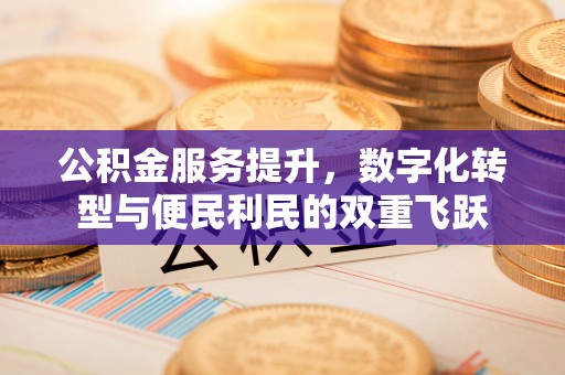 农安公积金服务提升，数字化转型与便民利民的双重飞跃